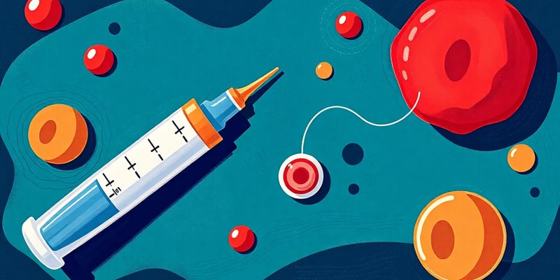 Pharmacology Quiz on Insulin and Anticoagulants