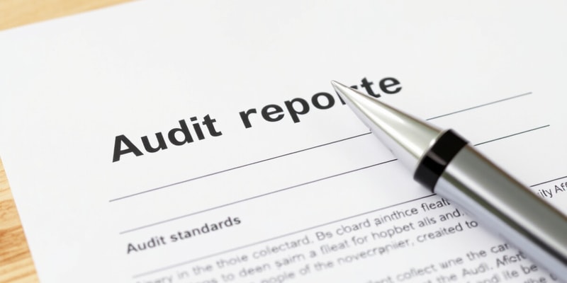 Audit Report Observations