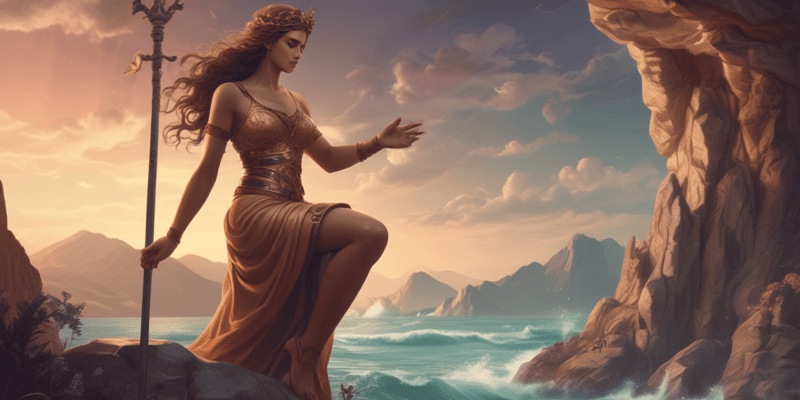 Greek and Roman Mythology: The Beginnings WEEK 2