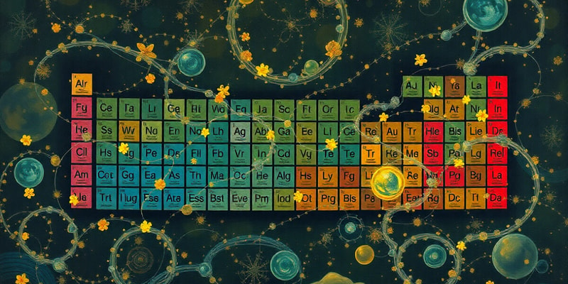 Overview of the Periodic Table