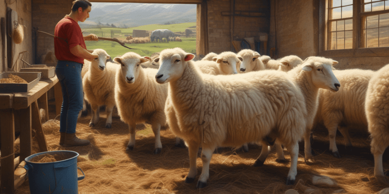 Shearing and Husbandry Practices for Sheep