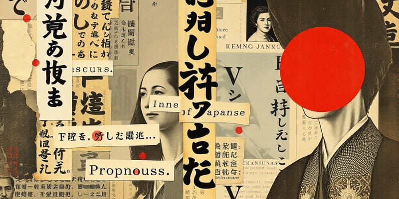 Vocabulaire et Pronoms en Japonais