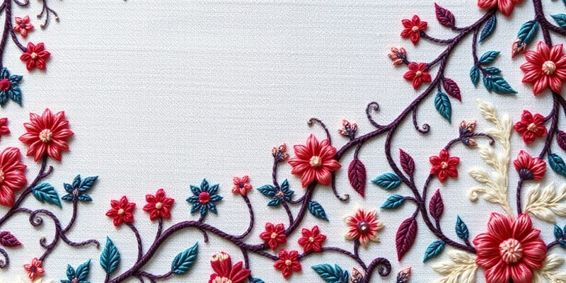 Embroidery Stitch Quiz