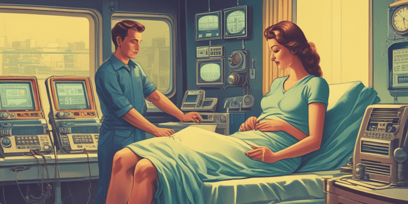 Health Assessment in Pregnancy and Anesthesia Quiz