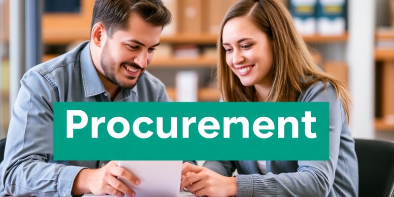 PTT Week 2 - Procurement (Chat)