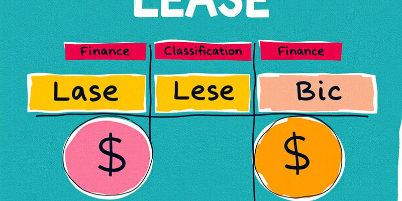 Lease Classification Tests