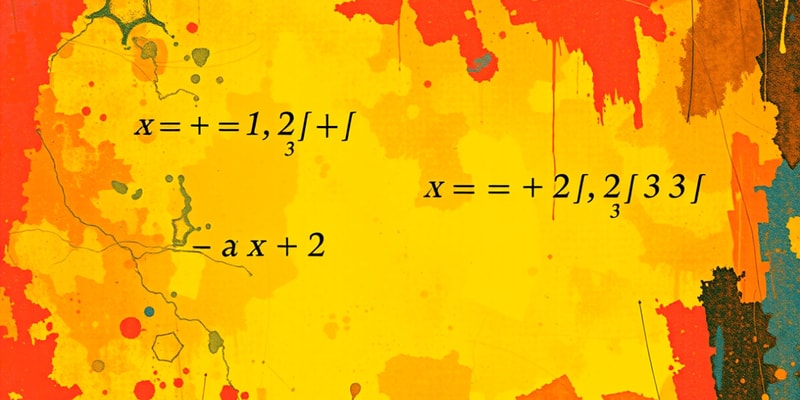 Algebraic Proofs Flashcards