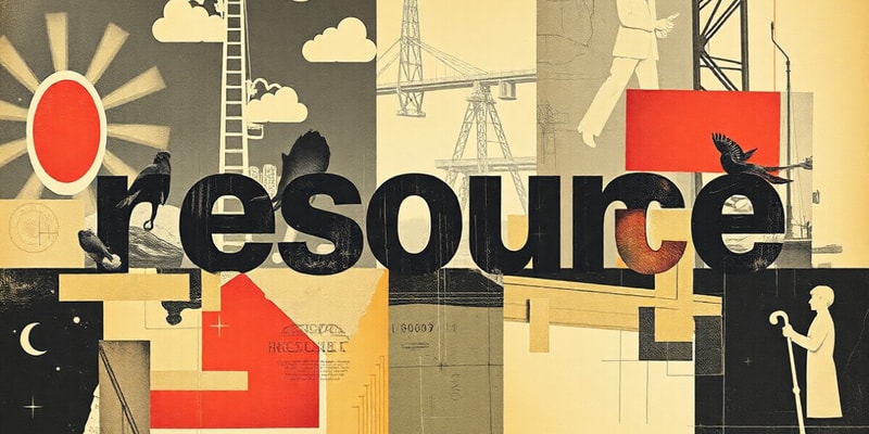 Resource Management Principles