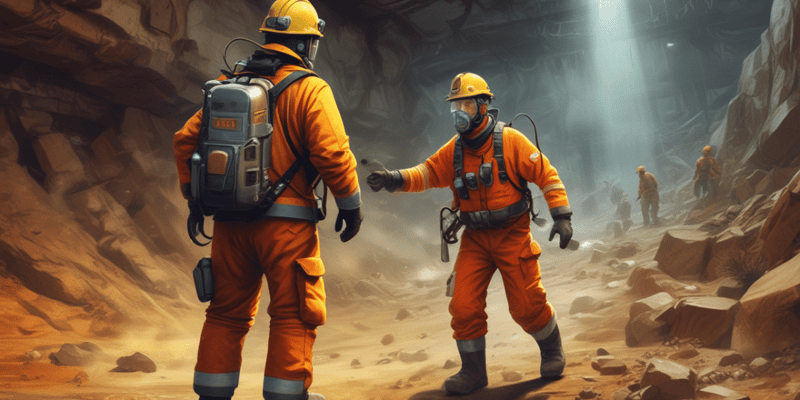 Mine Rescue and Safety Procedures