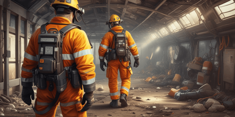 Mine Rescue Emergency Response