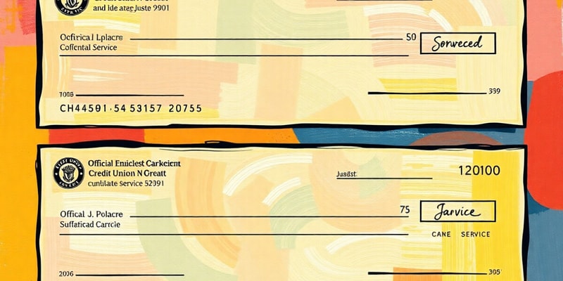 Credit Union Official Checks Overview