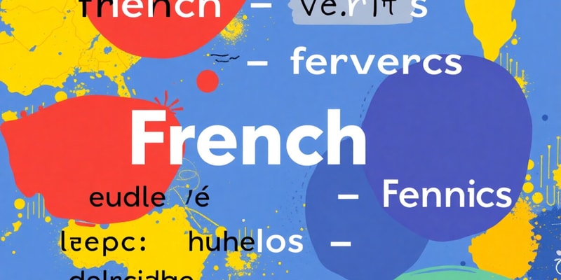 Quiz sur les Verbes Français