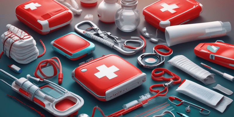 First Aid: Managing Hemorrhage and Shock