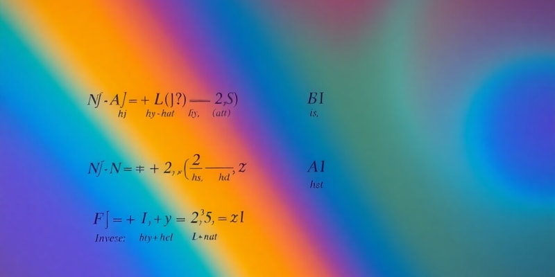 Trigonometric Identities and Equations