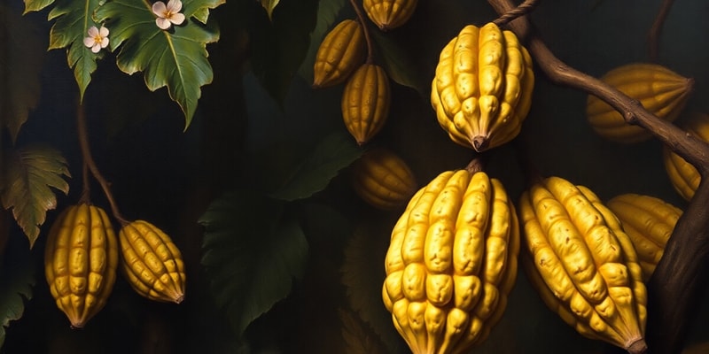 Mayan Culture and Cocoa Beans Quiz