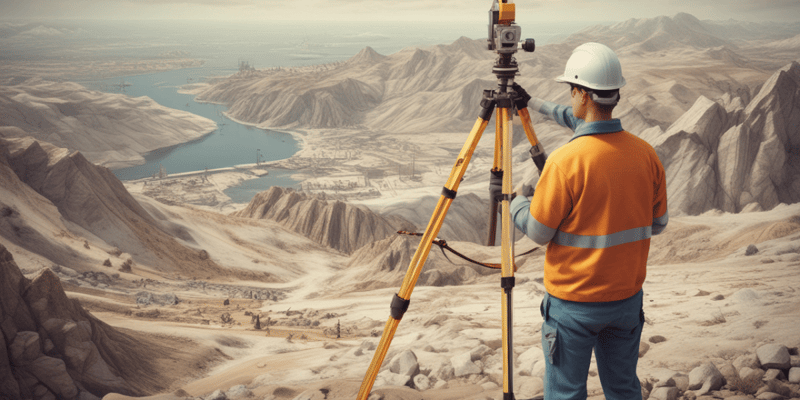 Distance Measurement in Engineering Surveying