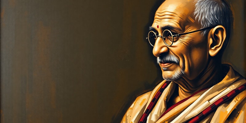 Mahatma Gandhi and Nationalism in India