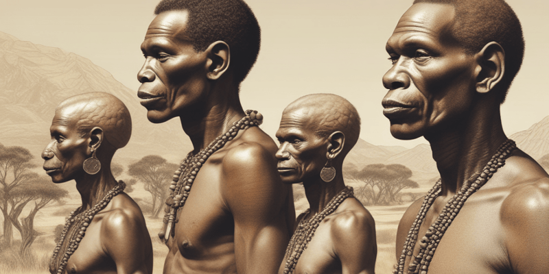 Models for Human Evolution: Out of Africa vs. Multi-regional Continuity