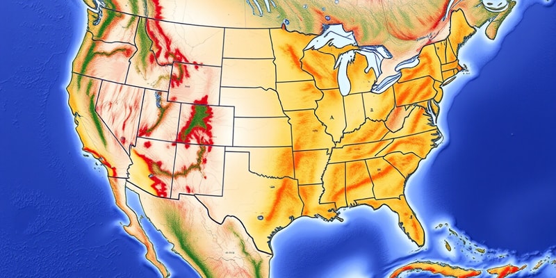 Geography and Early U.S. Settlements