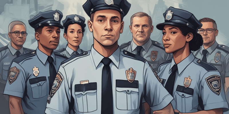 Police Department Leadership and Supervision