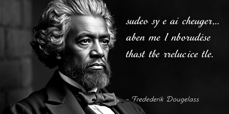 Narrative of the Life of Frederick Douglass - Quotes - Chapter 1