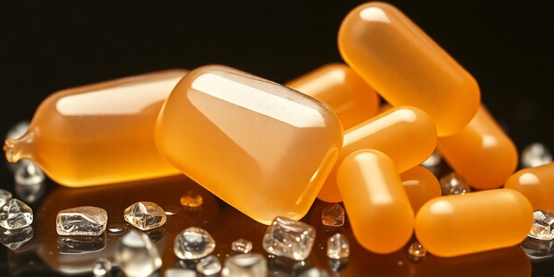 Gelatin Blends for Capsules