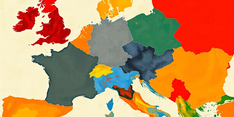 Geographical Regions of Europe