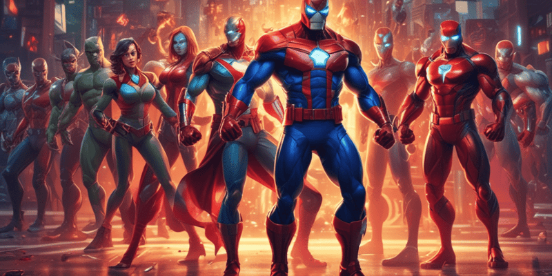 Marvel: Comics, Superheroes, and Movies Quiz