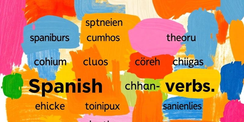 Conjugación de Verbos en Español