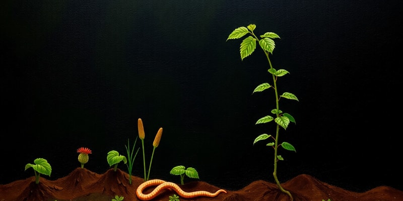 Earthworm Impact on Plant Growth