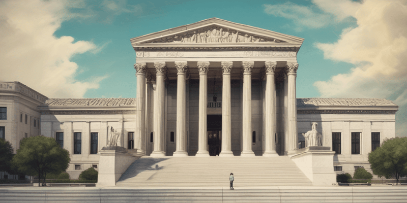 United States Court System Overview