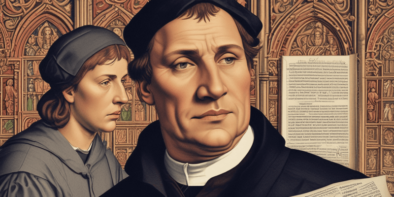 Martin Luther's 95 Theses Impact on Christianity