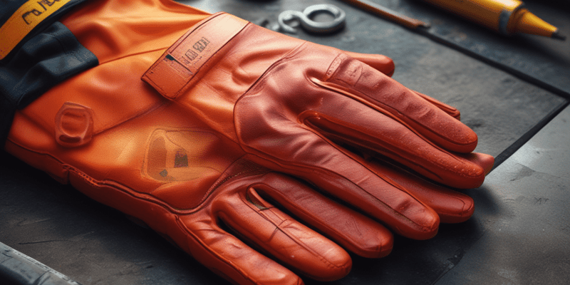 Uso y seguridad de guantes industriales