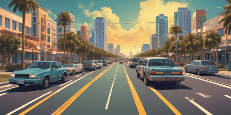 Florida Traffic Laws: Obstruction of Public Streets