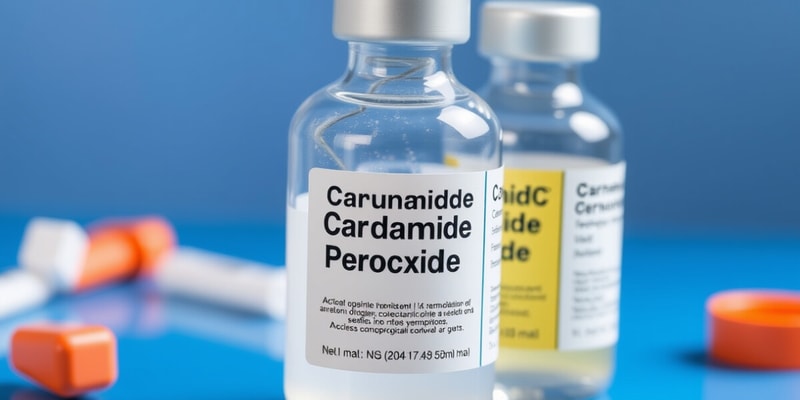 Carbamide Peroxide Overview and Administration