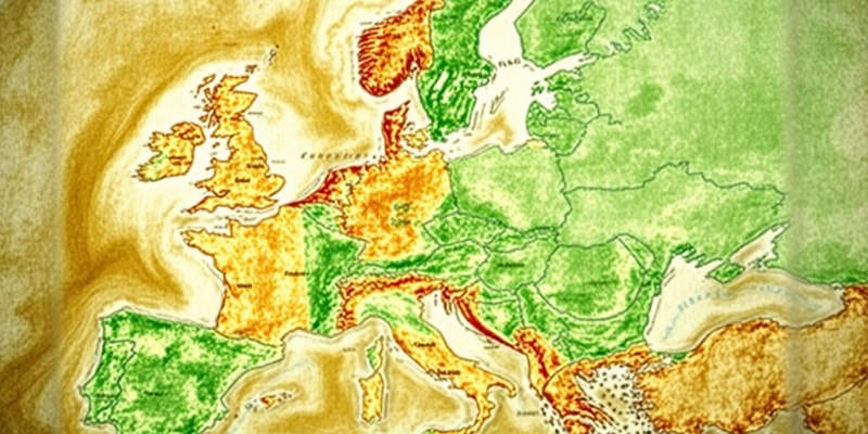 Geografia dell'Europa e suoi territori