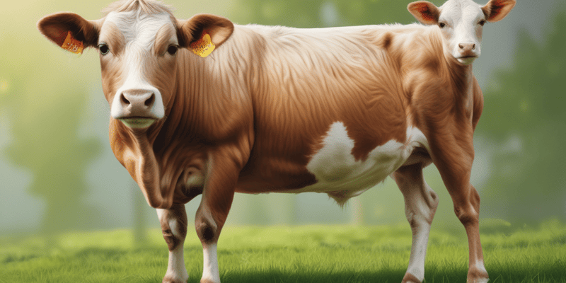Genetic Improvement in Livestock and Artificial Insemination Quiz