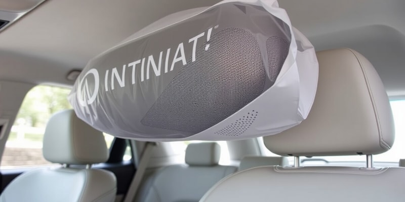 Airbag Configuration in Infiniti QX60