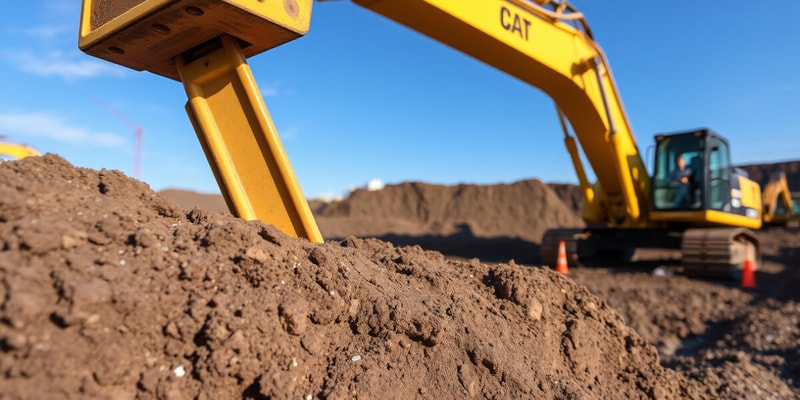 Excavation Safety and Soil Properties Quiz