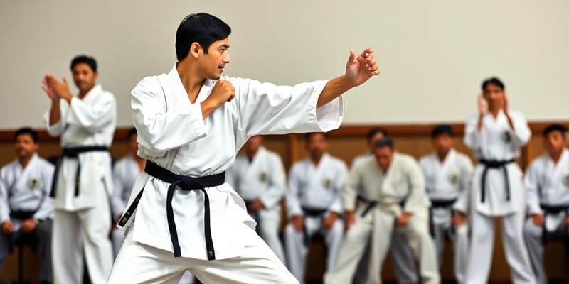 Karatê Shotokan: Questões de Graduação