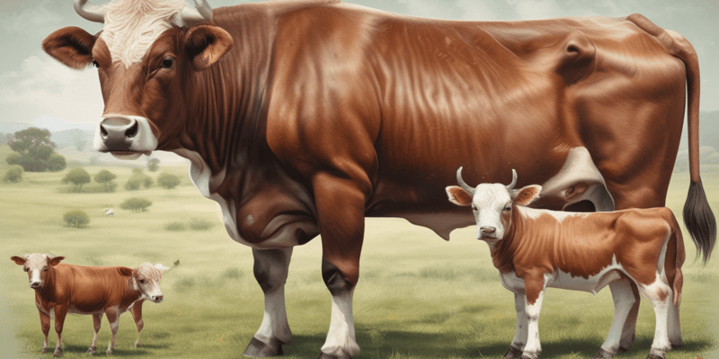 Cattle Classification and Beef Breeds
