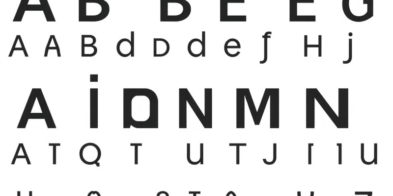 Letter Sequence Analysis Quiz