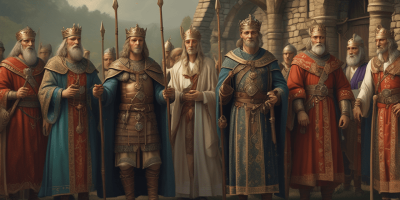 Anglo-Saxon Social Hierarchy Quiz