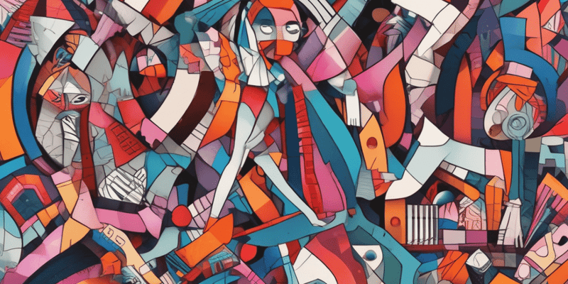 Typography Revolution and Cubism in Art Quiz