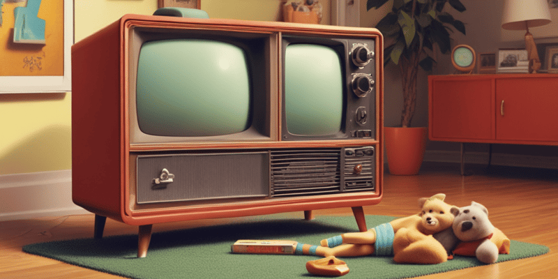 Television and Advertising in the 1950s