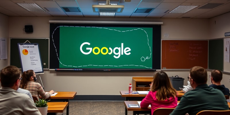 Digital Classrooms and Google Tools Overview