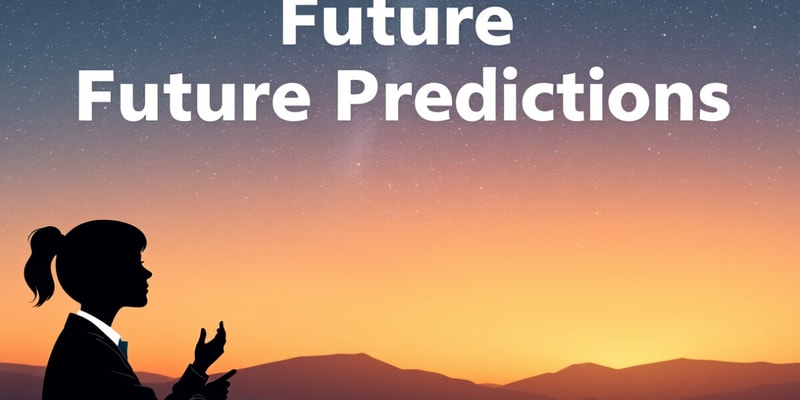 Future Predictions for B1 EFL Learners