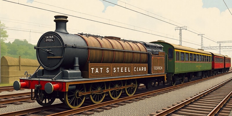 Types of Wagons and Tata Steel Facilities