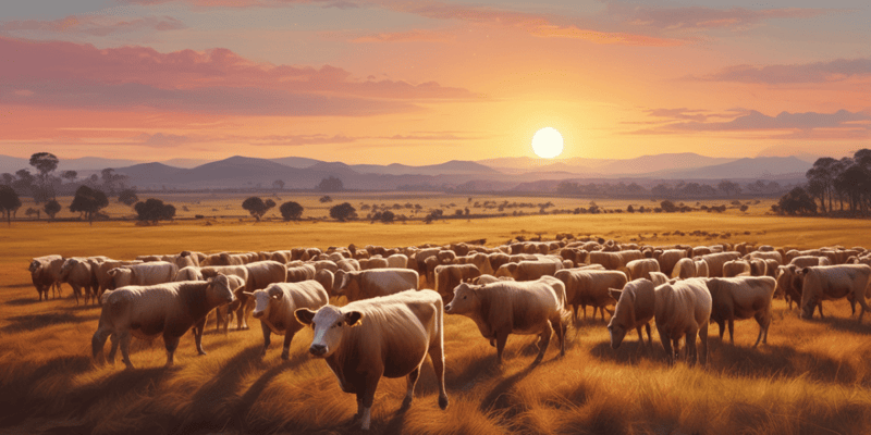 Australian Livestock Farming Quiz