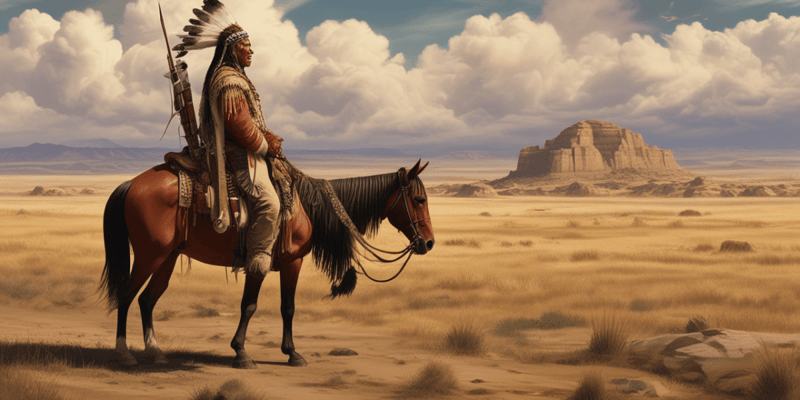 Native American Societies on the Great Plains